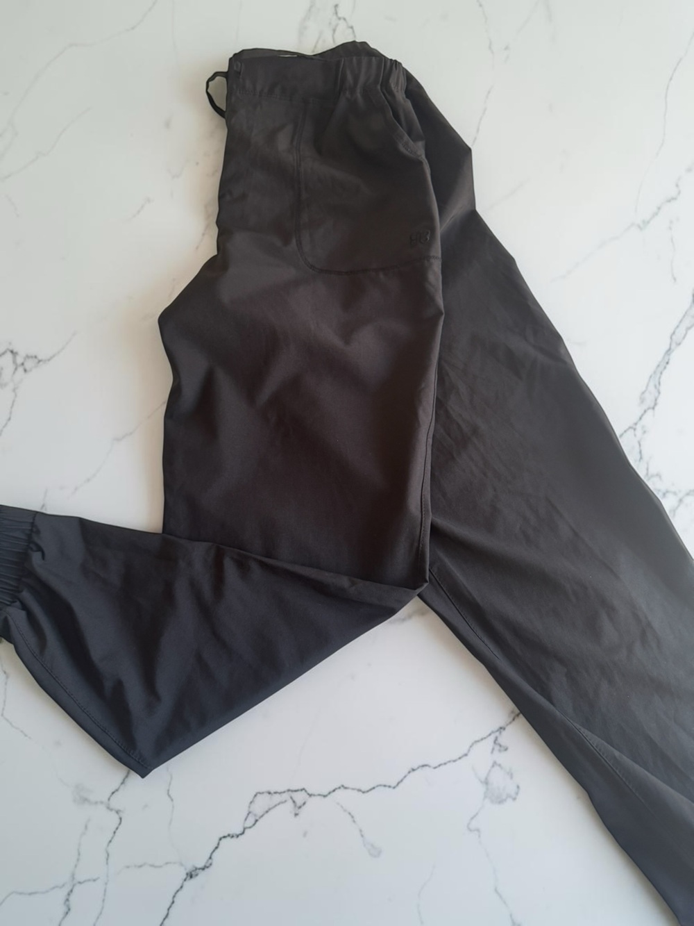Albion Black Active Jogger 4 Pocket Pants With Ankle Zippers